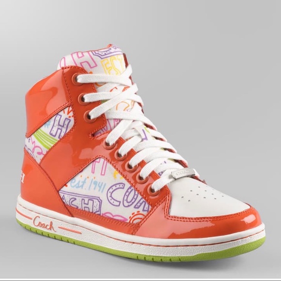 coach norra high top sneakers